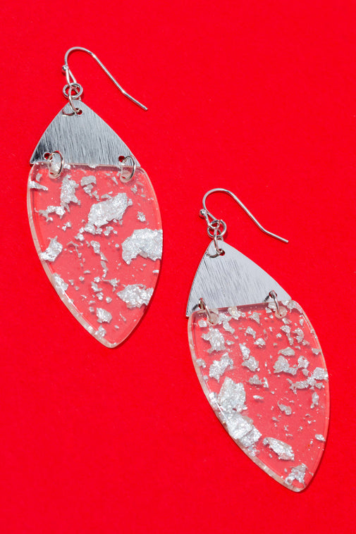 Type 4 Silver Suspension Earrings