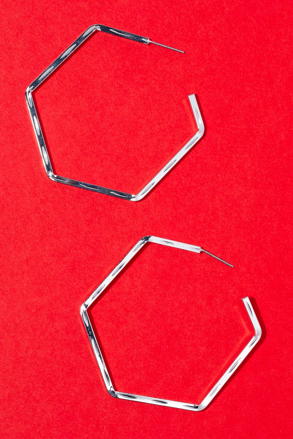 Type 4 Hexa Hoops Earrings
