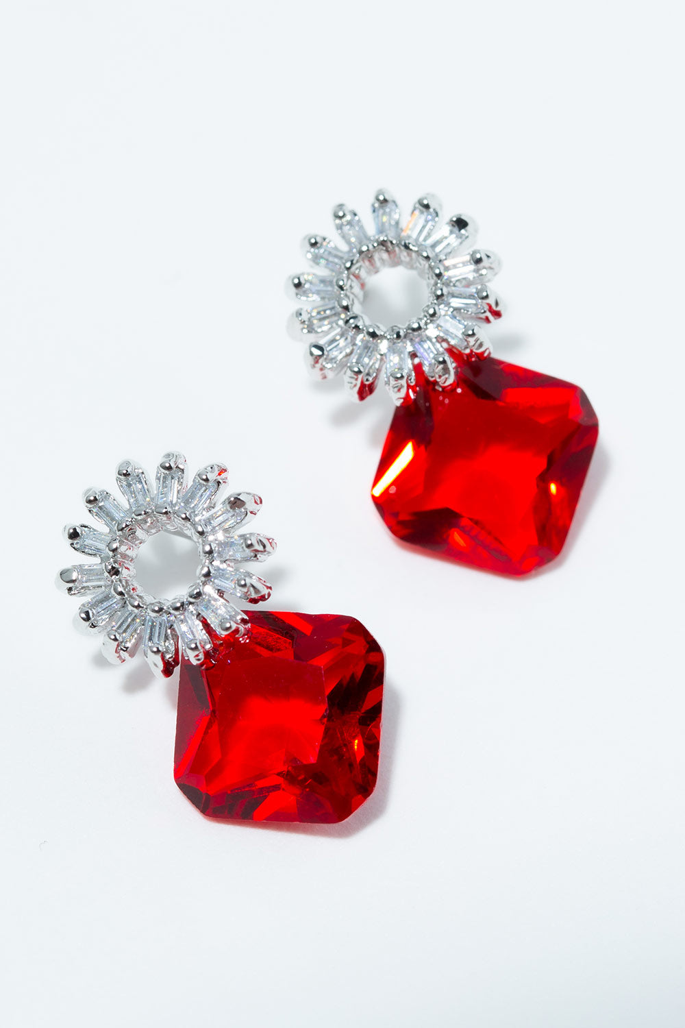 Type 4 Ruby Wreath Earrings
