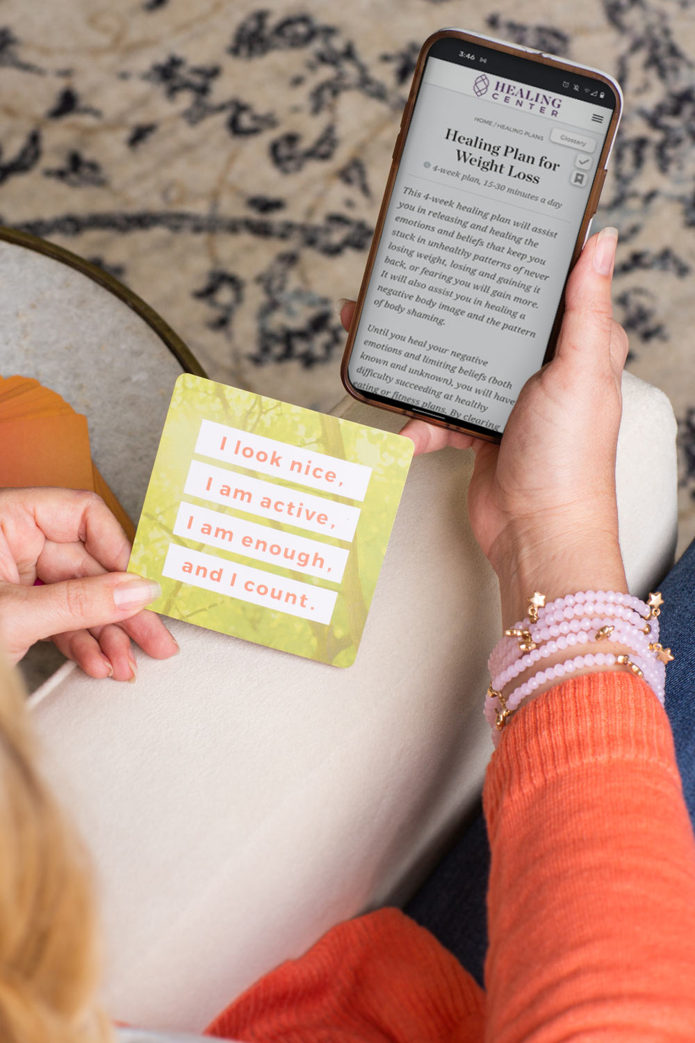 Weight Loss Affirmation Cards