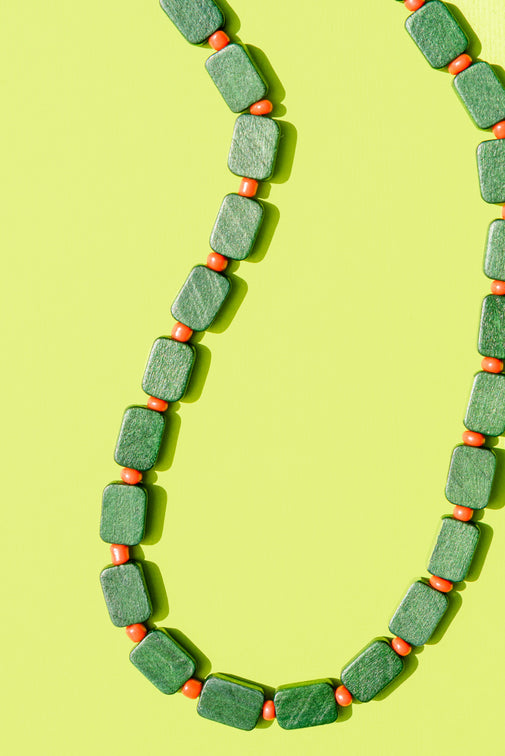 Type 3 Forest Green Necklace