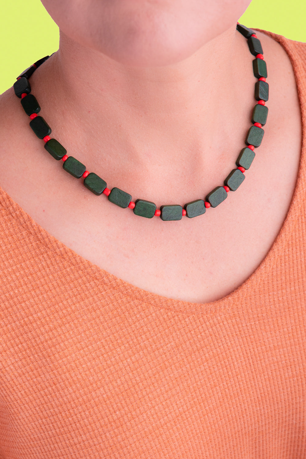Type 3 Forest Green Necklace